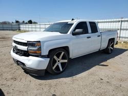 Vehiculos salvage en venta de Copart Bakersfield, CA: 2018 Chevrolet Silverado C1500 Custom