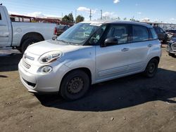 Fiat 500 salvage cars for sale: 2015 Fiat 500L POP