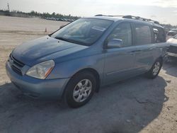 KIA Sedona ex salvage cars for sale: 2007 KIA Sedona EX