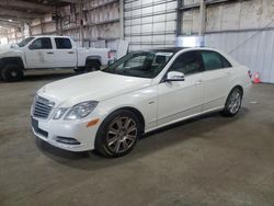 Mercedes-Benz salvage cars for sale: 2012 Mercedes-Benz E 350 4matic