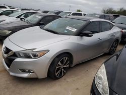 Nissan Maxima salvage cars for sale: 2016 Nissan Maxima 3.5S