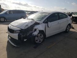 2018 KIA Forte LX en venta en Grand Prairie, TX