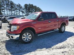 Ford salvage cars for sale: 2012 Ford F150 Supercrew