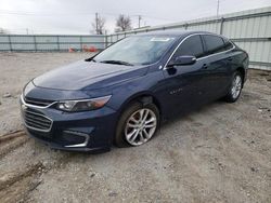 Chevrolet Malibu LT salvage cars for sale: 2016 Chevrolet Malibu LT