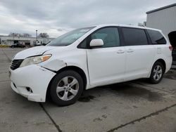 Salvage cars for sale from Copart Hartford City, IN: 2012 Toyota Sienna Base