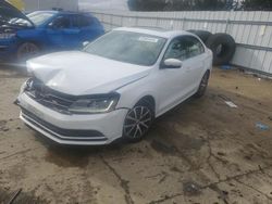 Volkswagen salvage cars for sale: 2017 Volkswagen Jetta SE