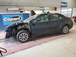 Toyota Corolla l salvage cars for sale: 2017 Toyota Corolla L