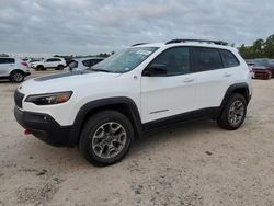 Vehiculos salvage en venta de Copart Houston, TX: 2022 Jeep Cherokee Trailhawk
