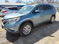 Salvage cars for sale from Copart Wichita, KS: 2015 Honda CR-V EXL