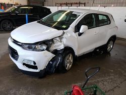 Chevrolet Trax ls salvage cars for sale: 2018 Chevrolet Trax LS