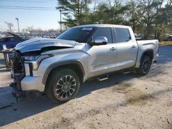 Toyota Tundra Crewmax Limited salvage cars for sale: 2022 Toyota Tundra Crewmax Limited