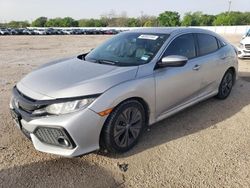 Salvage cars for sale from Copart San Antonio, TX: 2018 Honda Civic EXL