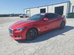 Vehiculos salvage en venta de Copart Kansas City, KS: 2017 Infiniti Q60 RED Sport 400