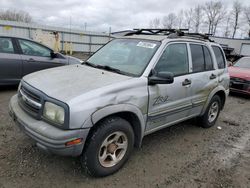 Chevrolet salvage cars for sale: 2004 Chevrolet Tracker ZR2