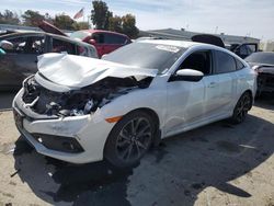 Honda salvage cars for sale: 2021 Honda Civic Sport