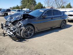 BMW salvage cars for sale: 2021 BMW 530 XI