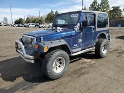 Jeep salvage cars for sale: 2004 Jeep Wrangler X