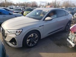 Audi salvage cars for sale: 2022 Audi E-TRON Sportback Premium