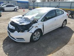 KIA Forte lx Vehiculos salvage en venta: 2015 KIA Forte LX