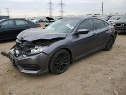 Honda Civic lx salvage cars for sale: 2017 Honda Civic LX