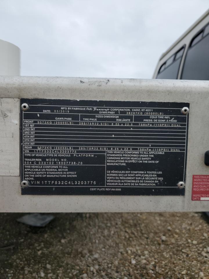 2020 Transcraft Trailer