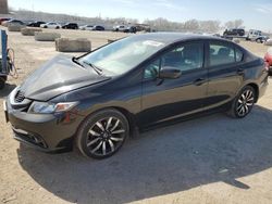 Vehiculos salvage en venta de Copart Kansas City, KS: 2015 Honda Civic EXL