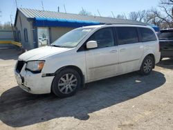 Salvage cars for sale from Copart Wichita, KS: 2010 Chrysler Town & Country Touring
