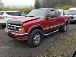 Chevrolet S10 salvage cars for sale: 1997 Chevrolet S Truck S10