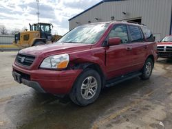 Salvage cars for sale from Copart Rogersville, MO: 2004 Honda Pilot EXL