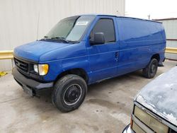 Ford salvage cars for sale: 2003 Ford Econoline E250 Van