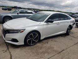 2021 Honda Accord Sport SE en venta en Grand Prairie, TX