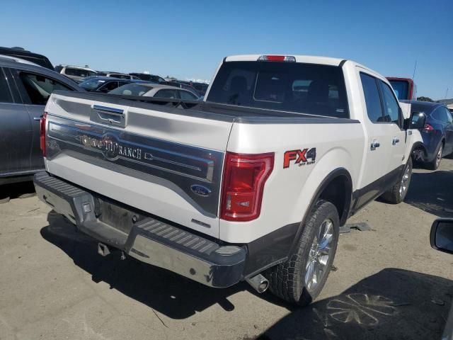 2015 Ford F150 Supercrew