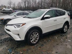 2018 Toyota Rav4 Limited en venta en Waldorf, MD