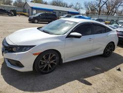 Honda salvage cars for sale: 2019 Honda Civic Sport