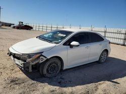 2020 Toyota Corolla LE en venta en Andrews, TX