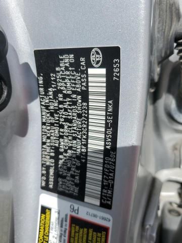 2012 Toyota Camry Base