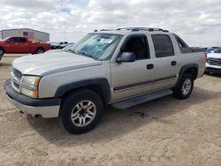 Salvage cars for sale from Copart Amarillo, TX: 2004 Chevrolet Avalanche C1500