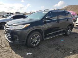 Toyota Highlander salvage cars for sale: 2017 Toyota Highlander SE