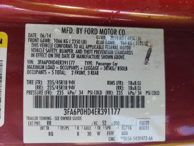 2014 Ford Fusion SE