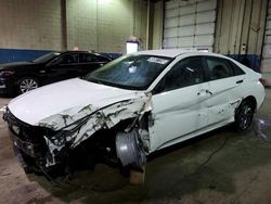 Salvage cars for sale from Copart Woodhaven, MI: 2024 Hyundai Elantra SEL