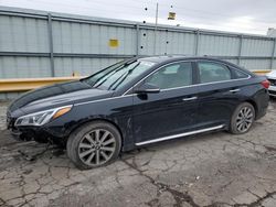 Salvage cars for sale from Copart Dyer, IN: 2017 Hyundai Sonata Sport