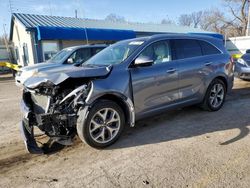 Salvage cars for sale from Copart Wichita, KS: 2020 KIA Sorento SX