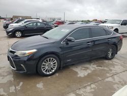 2016 Toyota Avalon Hybrid en venta en Grand Prairie, TX