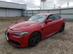 Alfa Romeo Giulia Vehiculos salvage en venta: 2017 Alfa Romeo Giulia Quadrifoglio