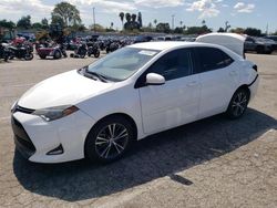 Salvage cars for sale from Copart Van Nuys, CA: 2018 Toyota Corolla L