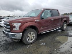 Ford f150 Supercrew salvage cars for sale: 2015 Ford F150 Supercrew