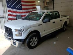 Salvage cars for sale from Copart Lyman, ME: 2015 Ford F150 Supercrew
