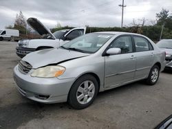 Salvage cars for sale from Copart San Martin, CA: 2004 Toyota Corolla CE