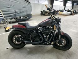 Harley-Davidson Fxfbs FAT salvage cars for sale: 2018 Harley-Davidson Fxfbs FAT BOB 114