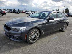 BMW salvage cars for sale: 2018 BMW 530E